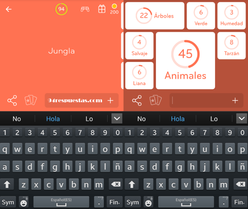 Jungla 94 por ciento